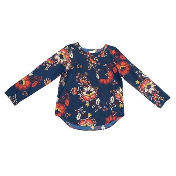 Van Heusen Women's Dress Floral Shirt Blouse Patch Pocket Size Medium - Picture 1 of 5